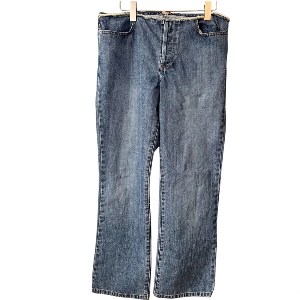 J. Crew Vintage Hipslung Mid Rise Relaxed Straight Leg Jeans. Size 14 (34X30)